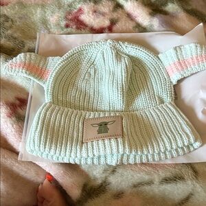 Love Your Melon Light Green Kids Hat with Ears